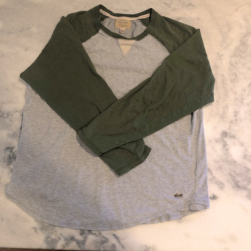 True Grit - Baseball T - Long Sleeve/Mens Large